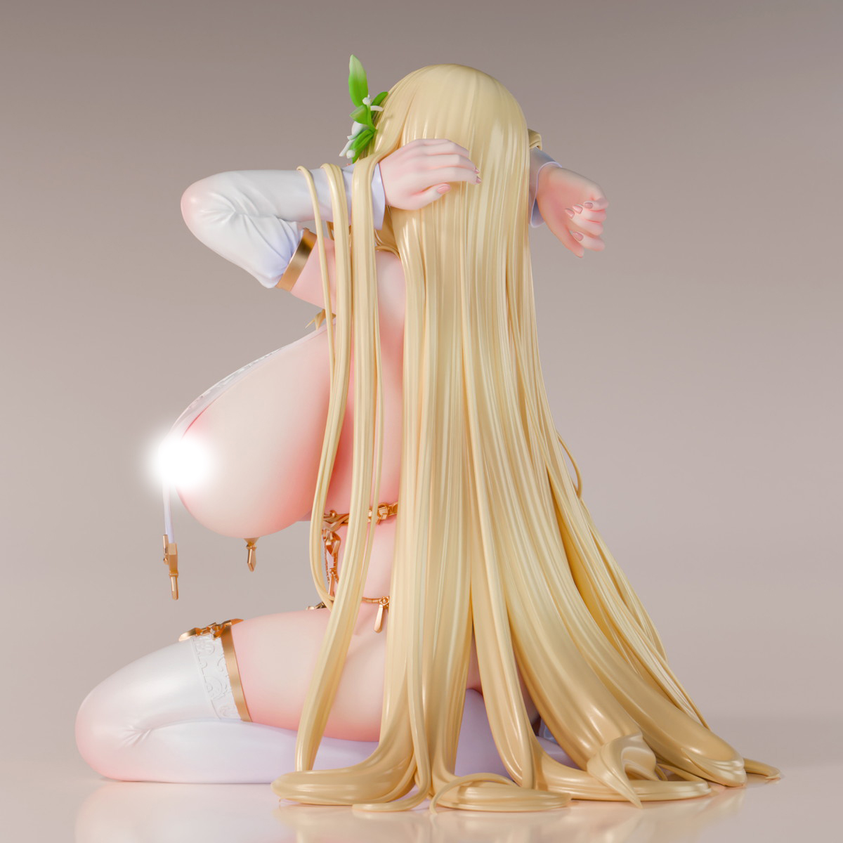 インサイトオリジナル「肉感少女 異世界エロフ ララノア」のフィギュア画像