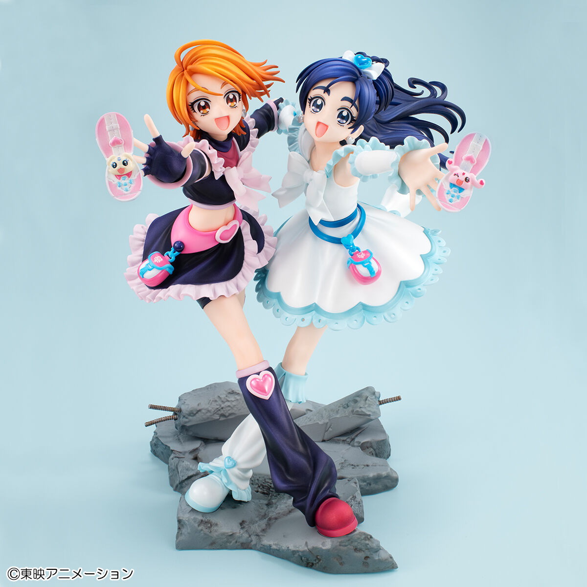 ふたりはプリキュア「キュアブラック＆キュアホワイト」のフィギュア画像