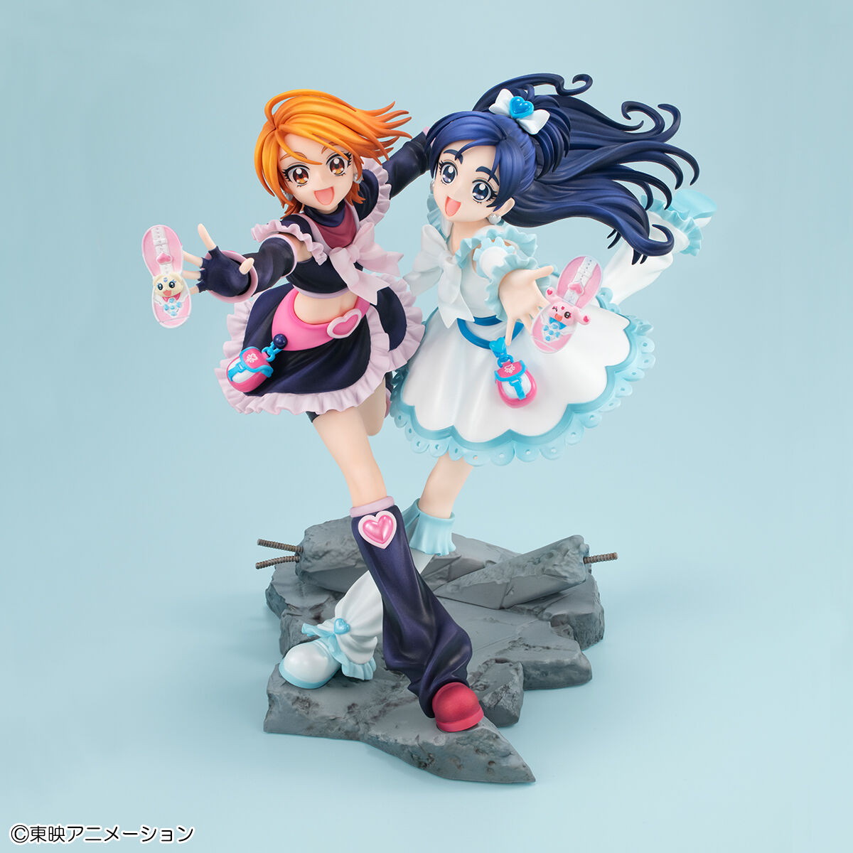 ふたりはプリキュア「キュアブラック＆キュアホワイト」のフィギュア画像