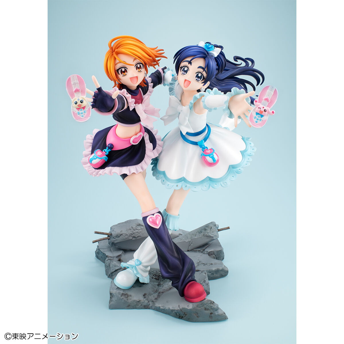 ふたりはプリキュア「キュアブラック＆キュアホワイト」のフィギュア画像