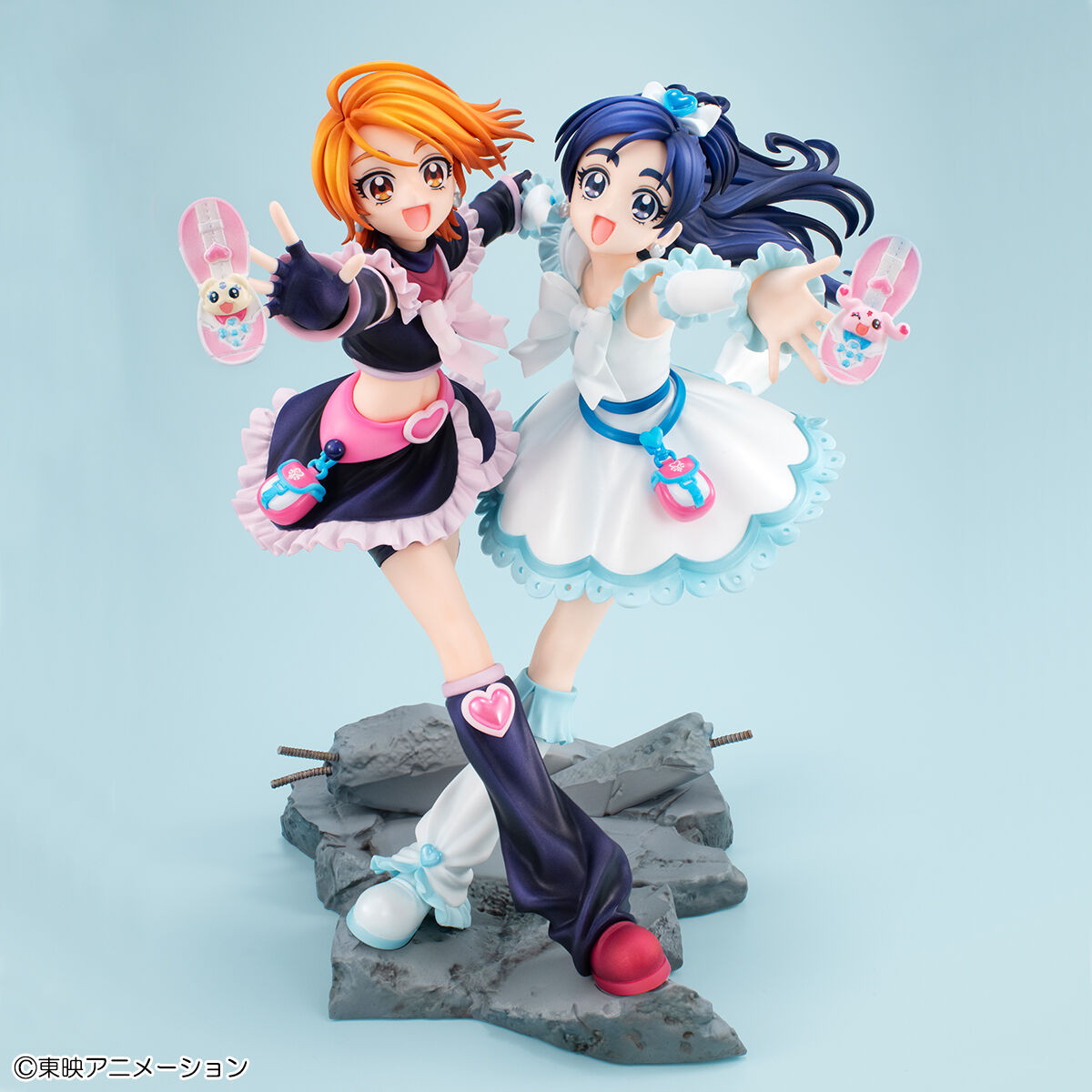 ふたりはプリキュア「キュアブラック＆キュアホワイト」のフィギュア画像