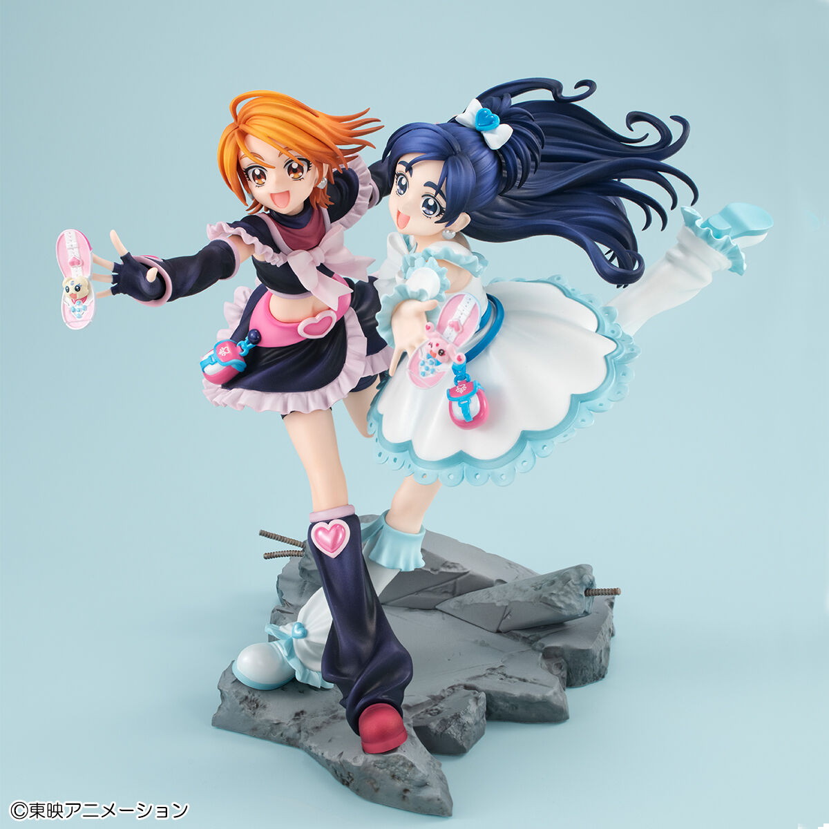 ふたりはプリキュア「キュアブラック＆キュアホワイト」のフィギュア画像