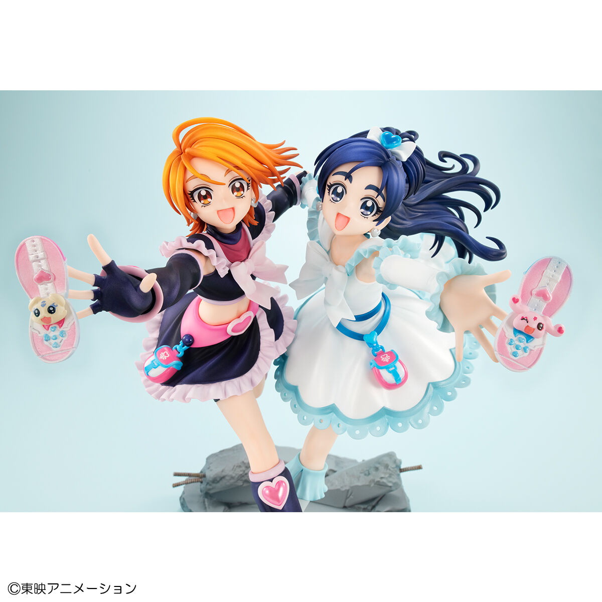 ふたりはプリキュア「キュアブラック＆キュアホワイト」のフィギュア画像