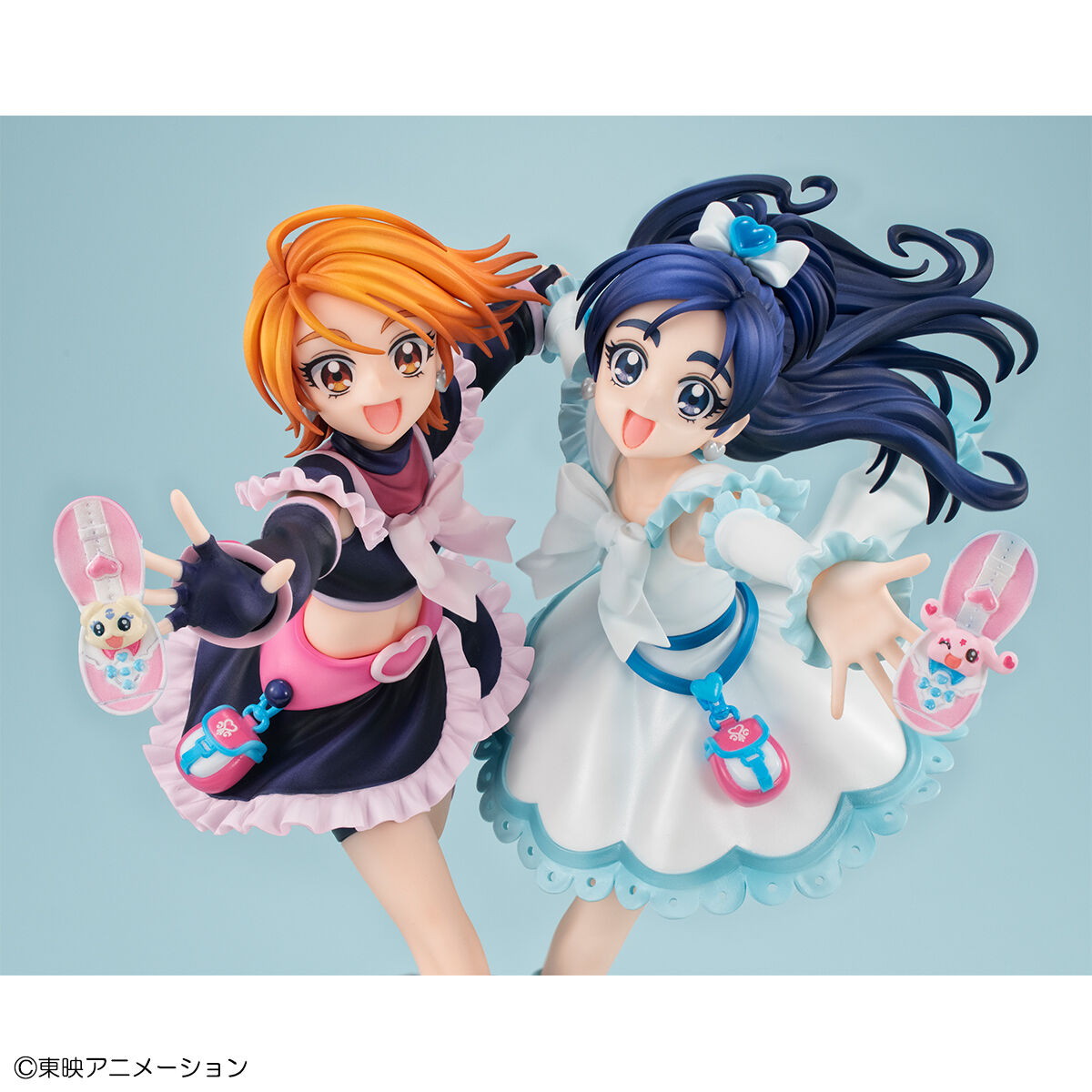 ふたりはプリキュア「キュアブラック＆キュアホワイト」のフィギュア画像