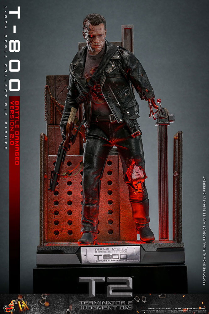 ターミネーター2「T-800(バトルダメージ/2.0版)」のフィギュア画像