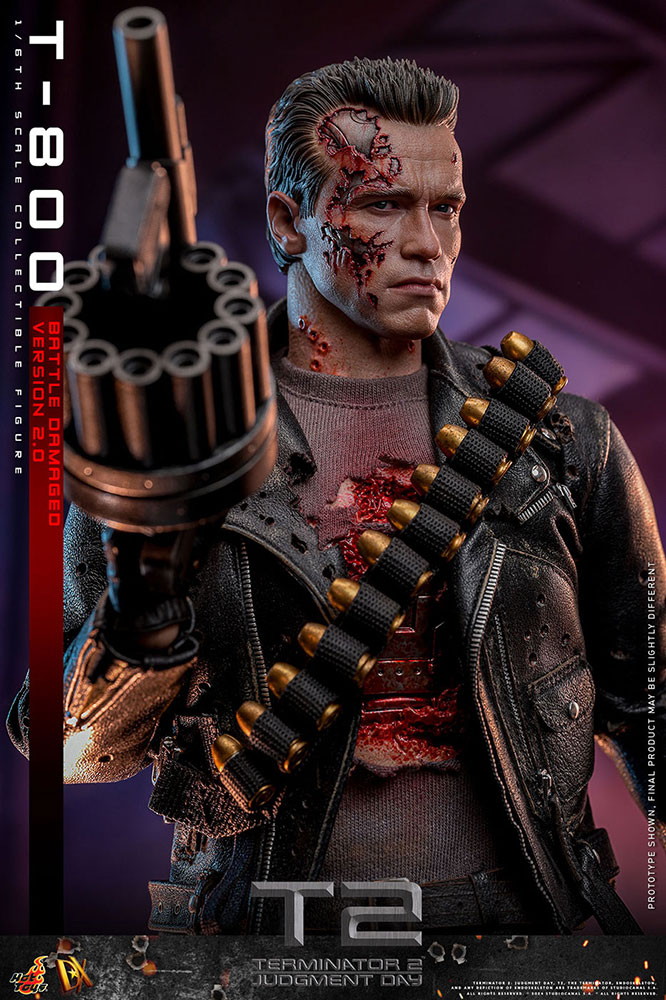 ターミネーター2「T-800（バトルダメージ／2.0版）」のフィギュア画像