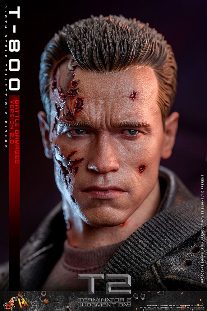 ターミネーター2「T-800（バトルダメージ／2.0版）」のフィギュア画像