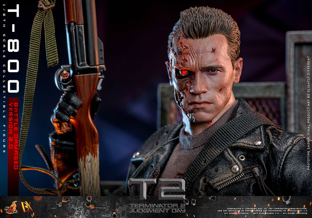 ターミネーター2「T-800（バトルダメージ／2.0版）」のフィギュア画像