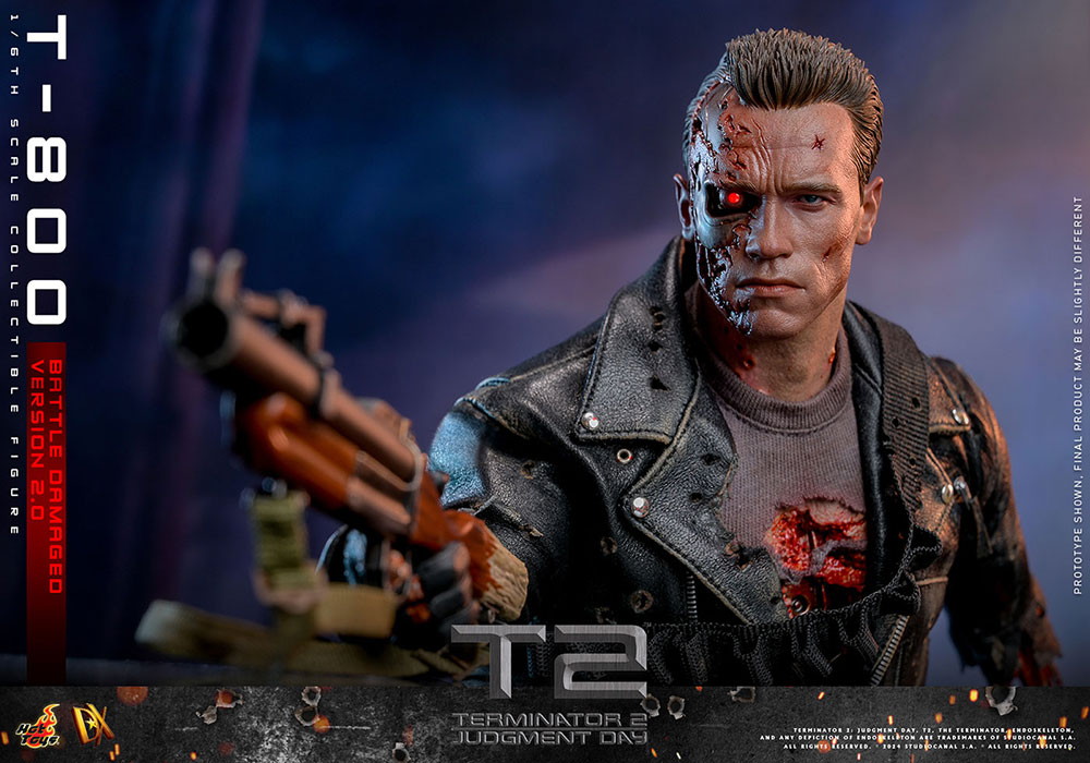 ターミネーター2「T-800（バトルダメージ／2.0版）」のフィギュア画像