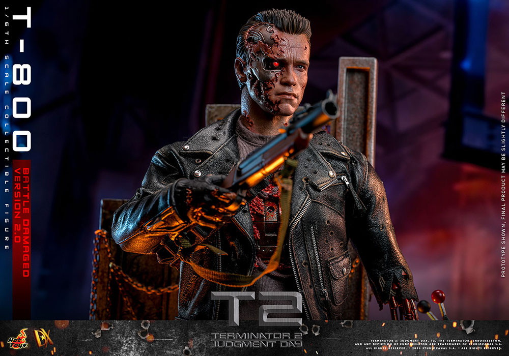 ターミネーター2「T-800（バトルダメージ／2.0版）」のフィギュア画像