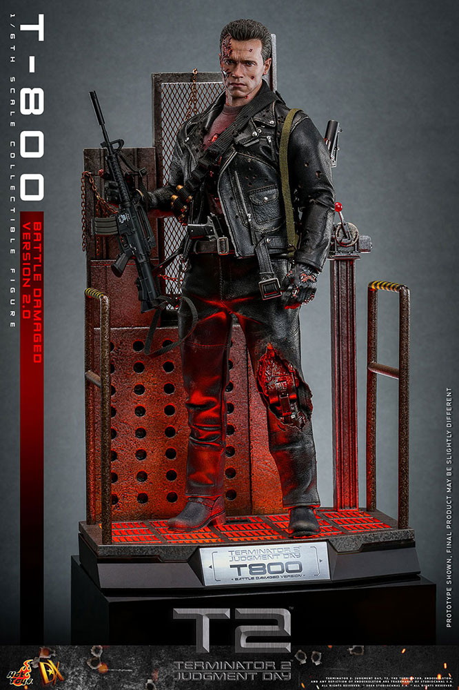 ターミネーター2「T-800（バトルダメージ／2.0版）」のフィギュア画像