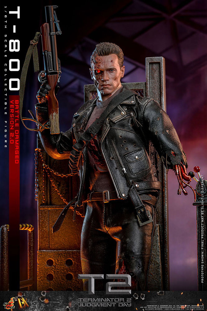 ターミネーター2「T-800（バトルダメージ／2.0版）」のフィギュア画像