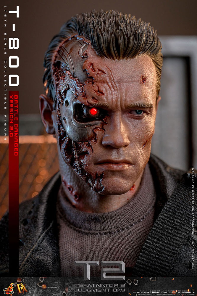 ターミネーター2「T-800（バトルダメージ／2.0版）」のフィギュア画像