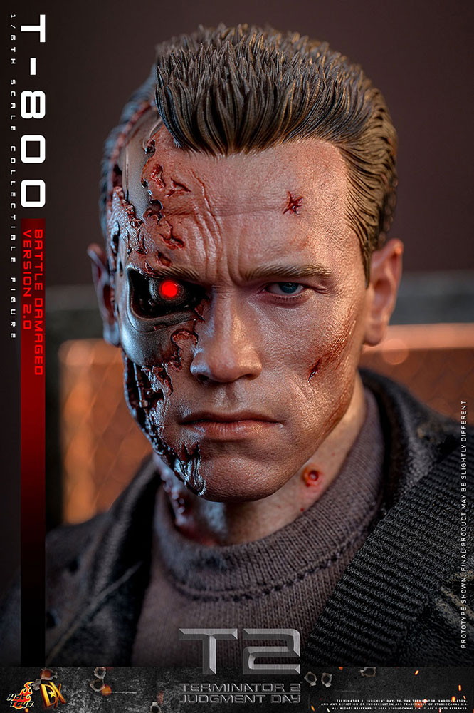 ターミネーター2「T-800（バトルダメージ／2.0版）」のフィギュア画像