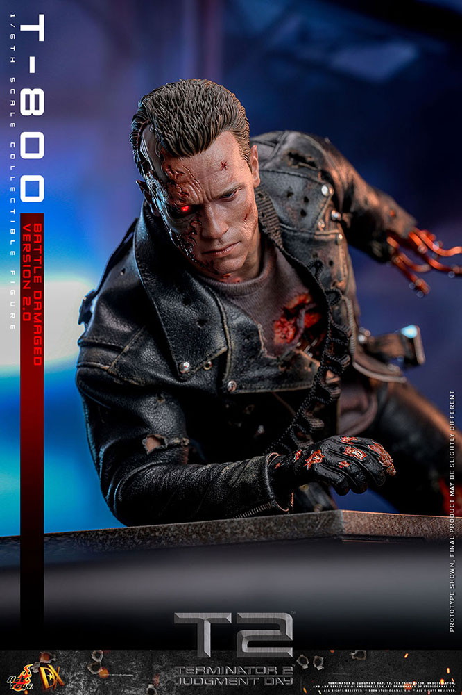 ターミネーター2「T-800（バトルダメージ／2.0版）」のフィギュア画像