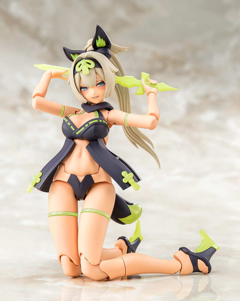 メガミデバイス「朱羅 玉藻ノ前 宴」のフィギュア画像