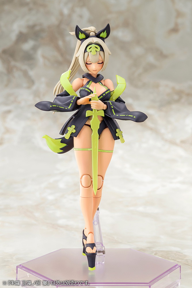 メガミデバイス「朱羅 玉藻ノ前 宴」のフィギュア画像