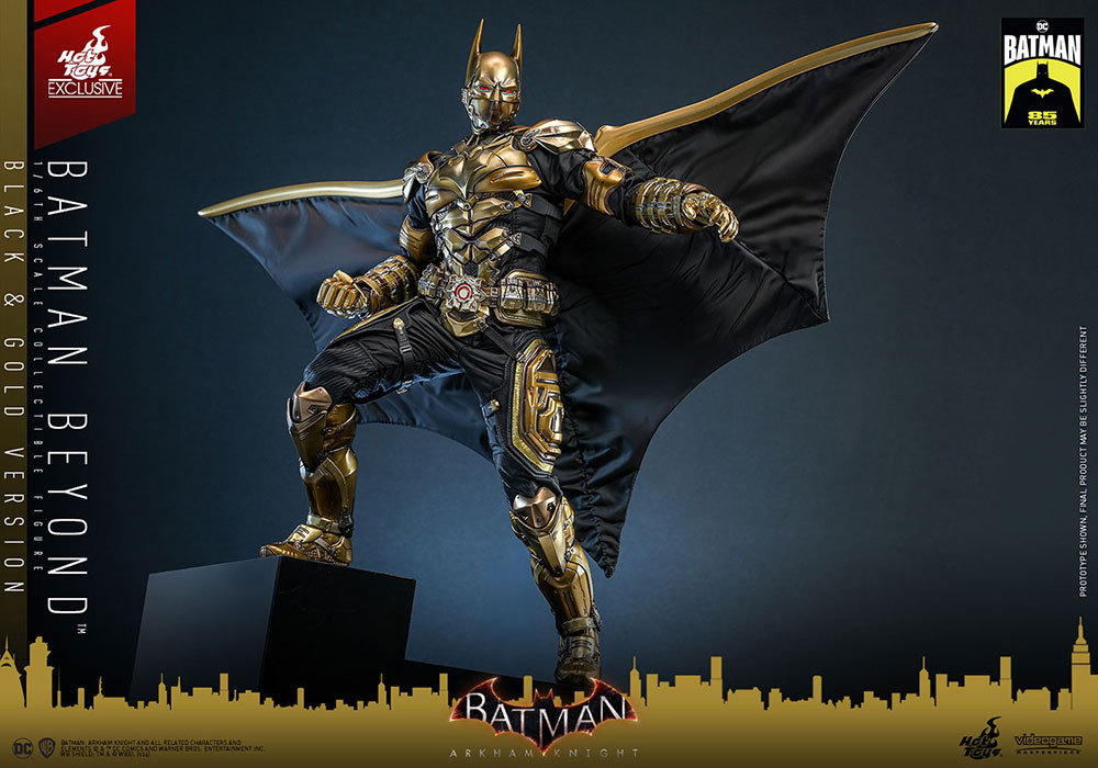 バットマン：アーカム・ナイト「バットマン（ザ・フューチャー／ブラック＆ゴールド版）」のフィギュア画像