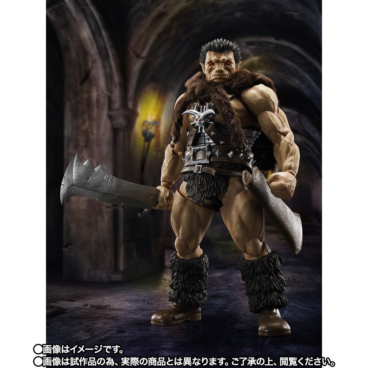 ベルセルク「S.H.Figuarts 不死の(ノスフェラトゥ)ゾッド」のフィギュア画像