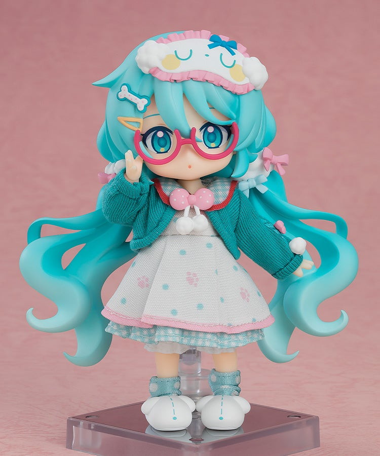 キャラクター・ボーカル・シリーズ01 初音ミク「ねんどろいどどーる 初音ミク おうちコーデVer.」のフィギュア画像