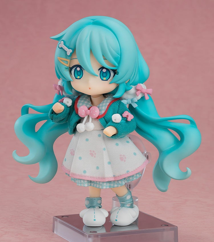 キャラクター・ボーカル・シリーズ01 初音ミク「ねんどろいどどーる 初音ミク おうちコーデVer.」のフィギュア画像