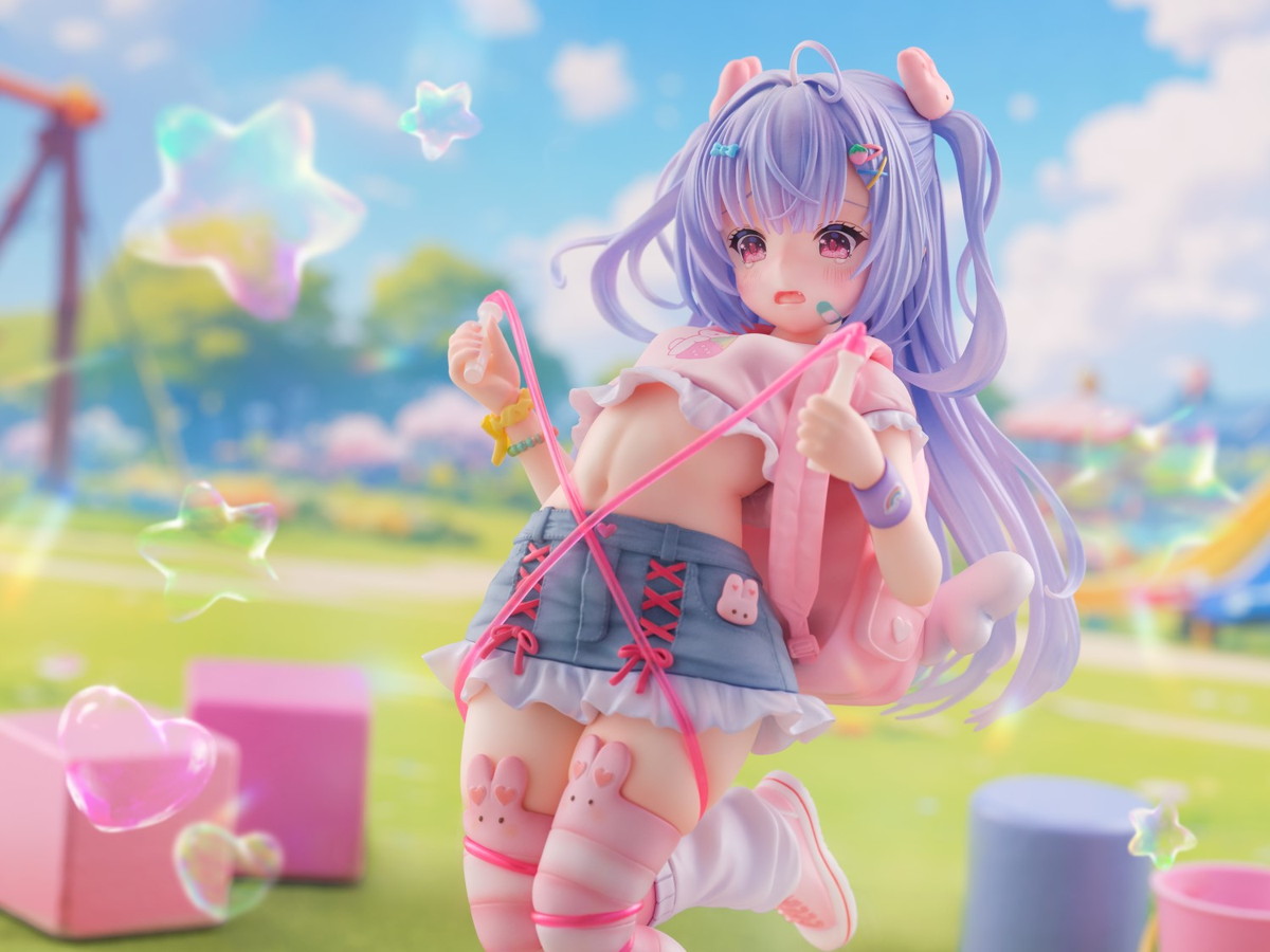 ゆゆこ氏オリジナルイラスト「なわとび女児ちゃん 羽月美卯 illustration by ゆゆこ」のフィギュア画像