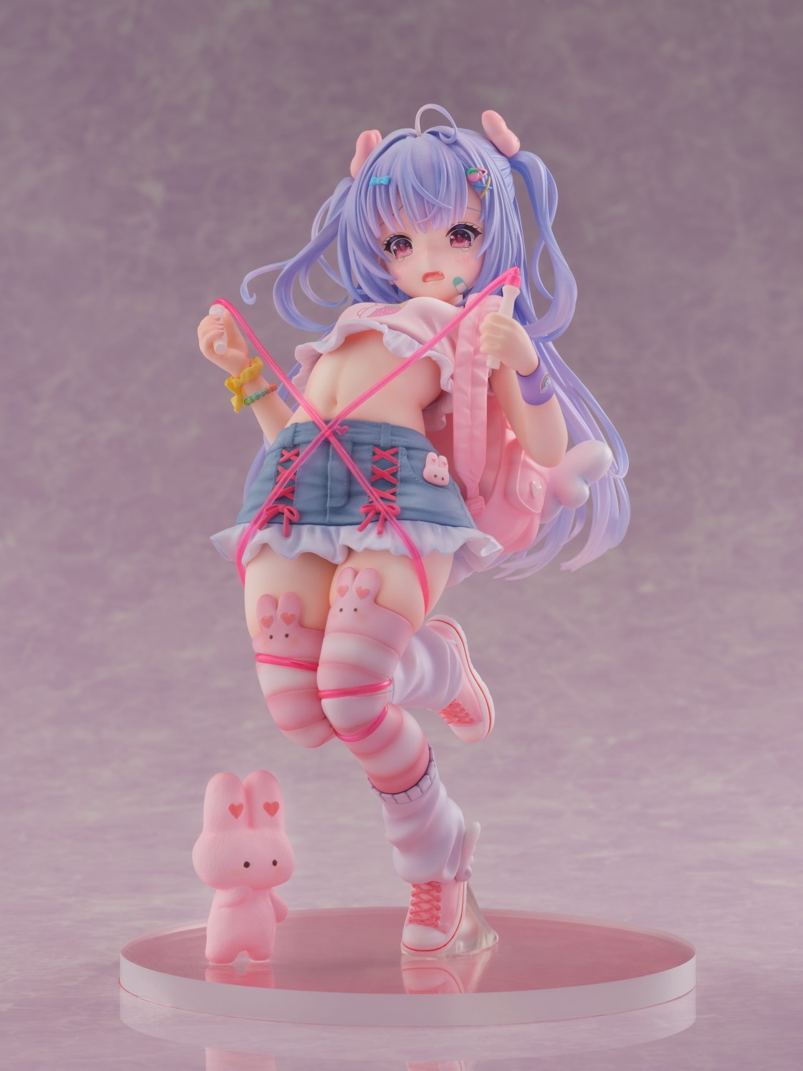 ゆゆこ氏オリジナルイラスト「なわとび女児ちゃん 羽月美卯 illustration by ゆゆこ」のフィギュア画像