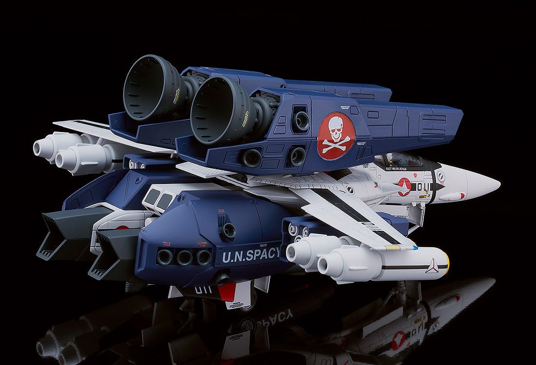 超時空要塞マクロス 愛・おぼえていますか「PLAMAX PX11 1/72 VF-1A スーパーファイターバルキリー スカル小隊」のフィギュア画像