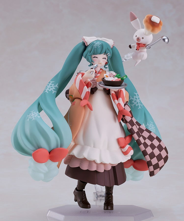 キャラクター・ボーカル・シリーズ01 初音ミク「figma 雪ミク 冬のごちそうver.」のフィギュア画像