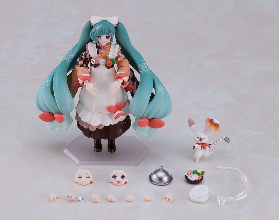 キャラクター・ボーカル・シリーズ01 初音ミク「figma 雪ミク 冬のごちそうver.」のフィギュア画像