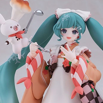 キャラクター・ボーカル・シリーズ01 初音ミク「figma 雪ミク 冬のごちそうver.」のフィギュア