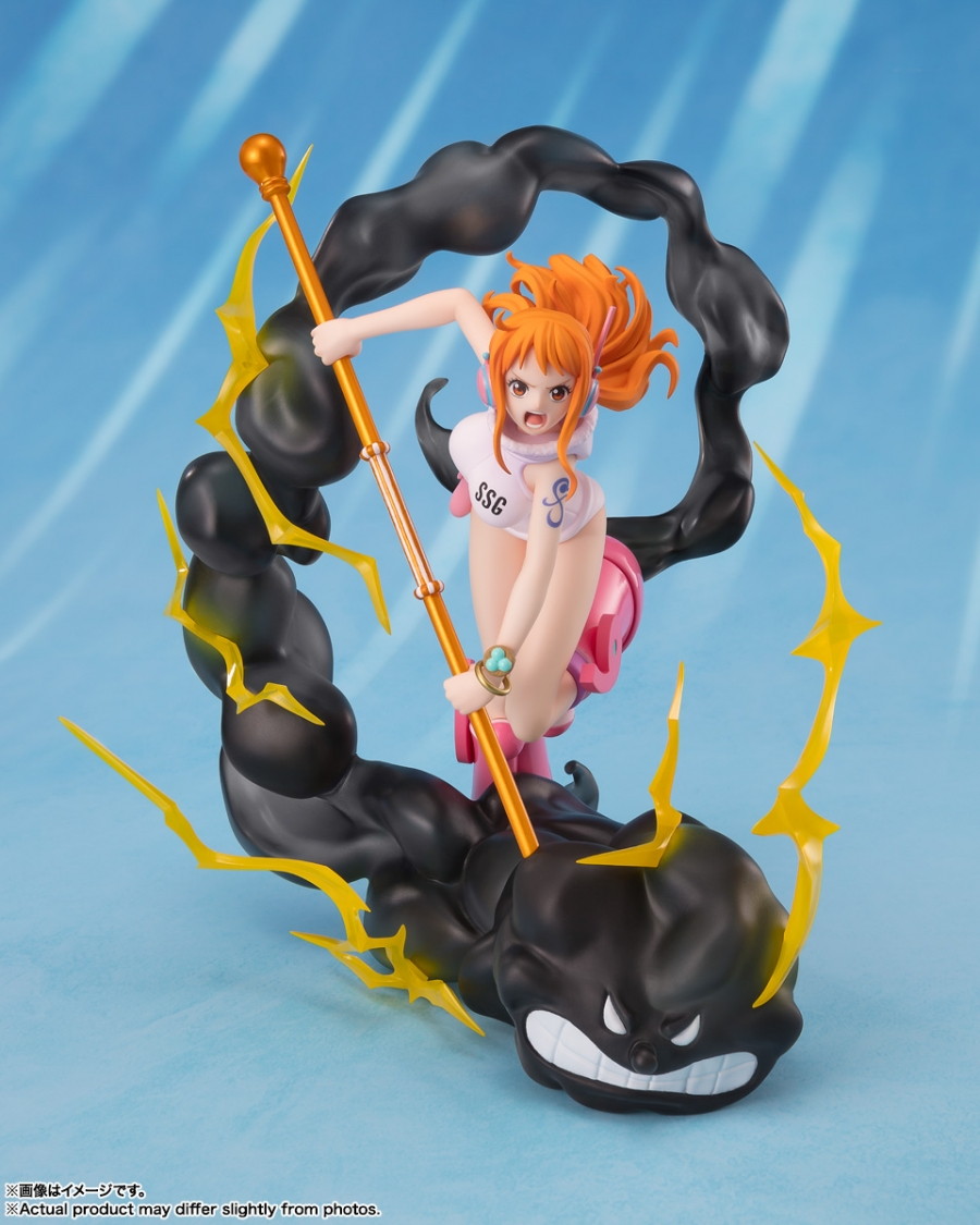 ONE PIECE「フィギュアーツZERO ［超激戦］ナミ -雷霆-」のフィギュア画像