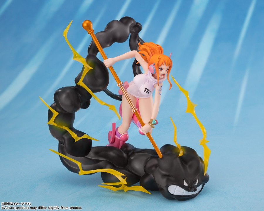 ONE PIECE「フィギュアーツZERO ［超激戦］ナミ -雷霆-」のフィギュア画像