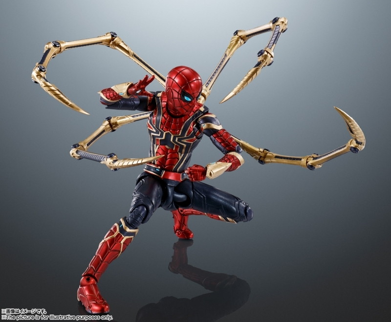 スパイダーマン：ノー・ウェイ・ホーム「S.H.Figuarts アイアン・スパイダー（スパイダーマン：ノー・ウェイ・ホーム）」のフィギュア画像