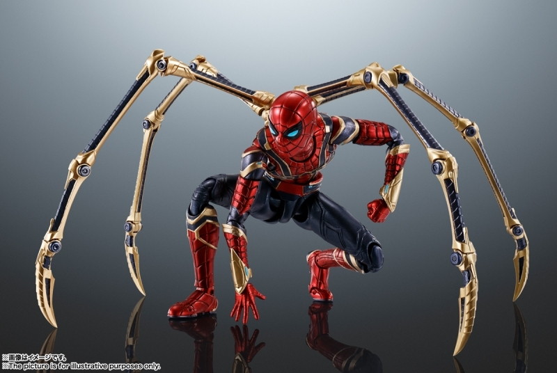 スパイダーマン：ノー・ウェイ・ホーム「S.H.Figuarts アイアン・スパイダー（スパイダーマン：ノー・ウェイ・ホーム）」のフィギュア画像