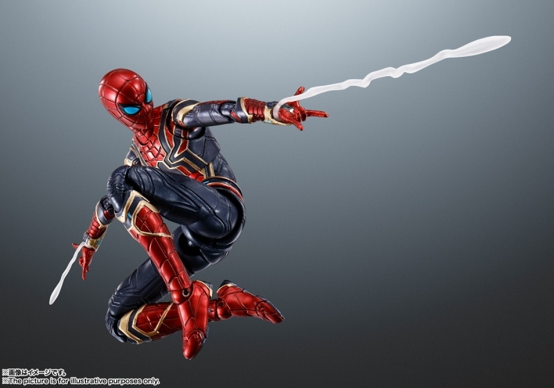 スパイダーマン：ノー・ウェイ・ホーム「S.H.Figuarts アイアン・スパイダー（スパイダーマン：ノー・ウェイ・ホーム）」のフィギュア画像