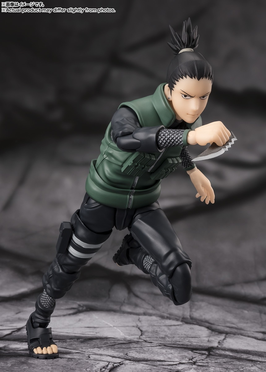 NARUTO-ナルト- 疾風伝「S.H.Figuarts 奈良シカマル -十手先を見抜く頭脳-」のフィギュア画像