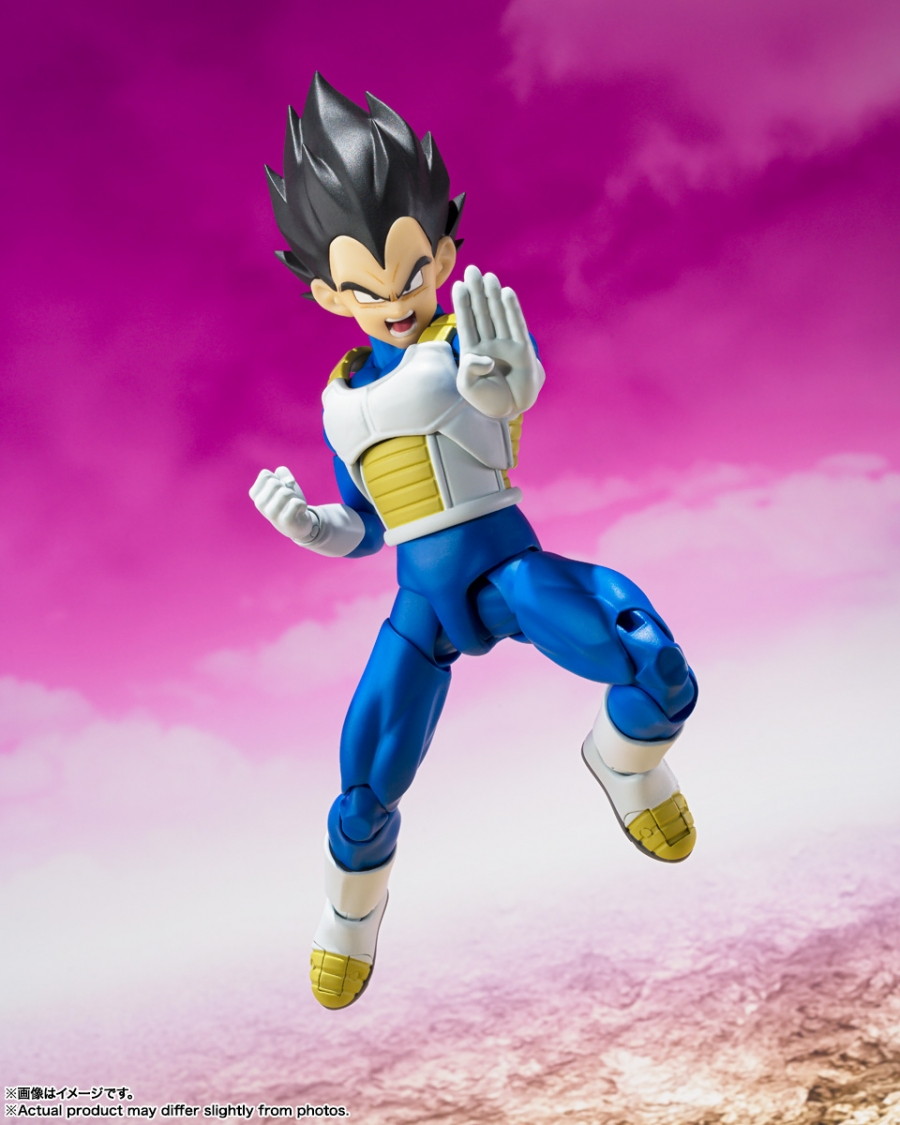 ドラゴンボールDAIMA「S.H.Figuarts ベジータ-DAIMA-」のフィギュア画像