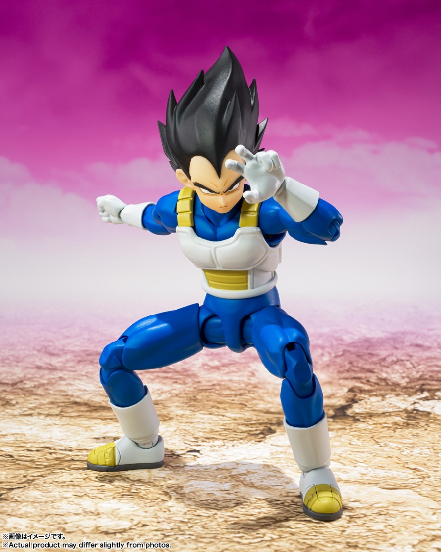 ドラゴンボールDAIMA「S.H.Figuarts ベジータ-DAIMA-」のフィギュア画像