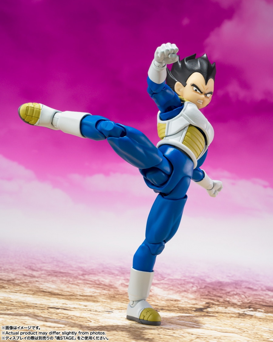 ドラゴンボールDAIMA「S.H.Figuarts ベジータ-DAIMA-」のフィギュア画像