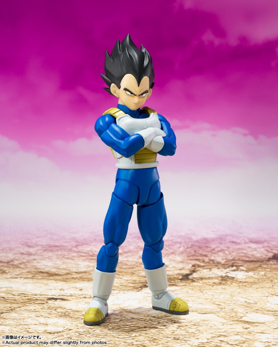 ドラゴンボールDAIMA「S.H.Figuarts ベジータ-DAIMA-」のフィギュア画像