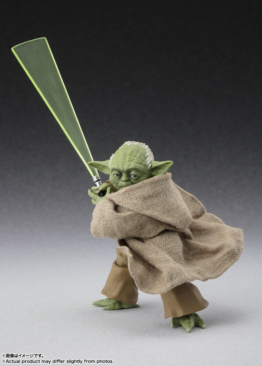 スター・ウォーズエピソード3／シスの復讐「S.H.Figuarts ヨーダ -Classic Ver.- （STAR WARS: Revenge of the Sith）」のフィギュア画像