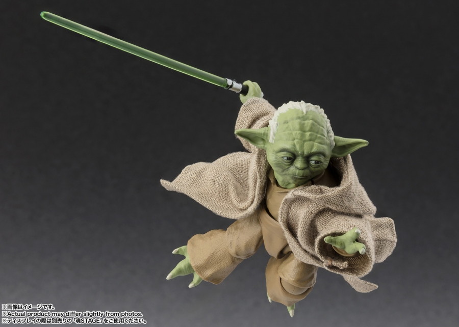 スター・ウォーズエピソード3／シスの復讐「S.H.Figuarts ヨーダ -Classic Ver.- （STAR WARS: Revenge of the Sith）」のフィギュア画像