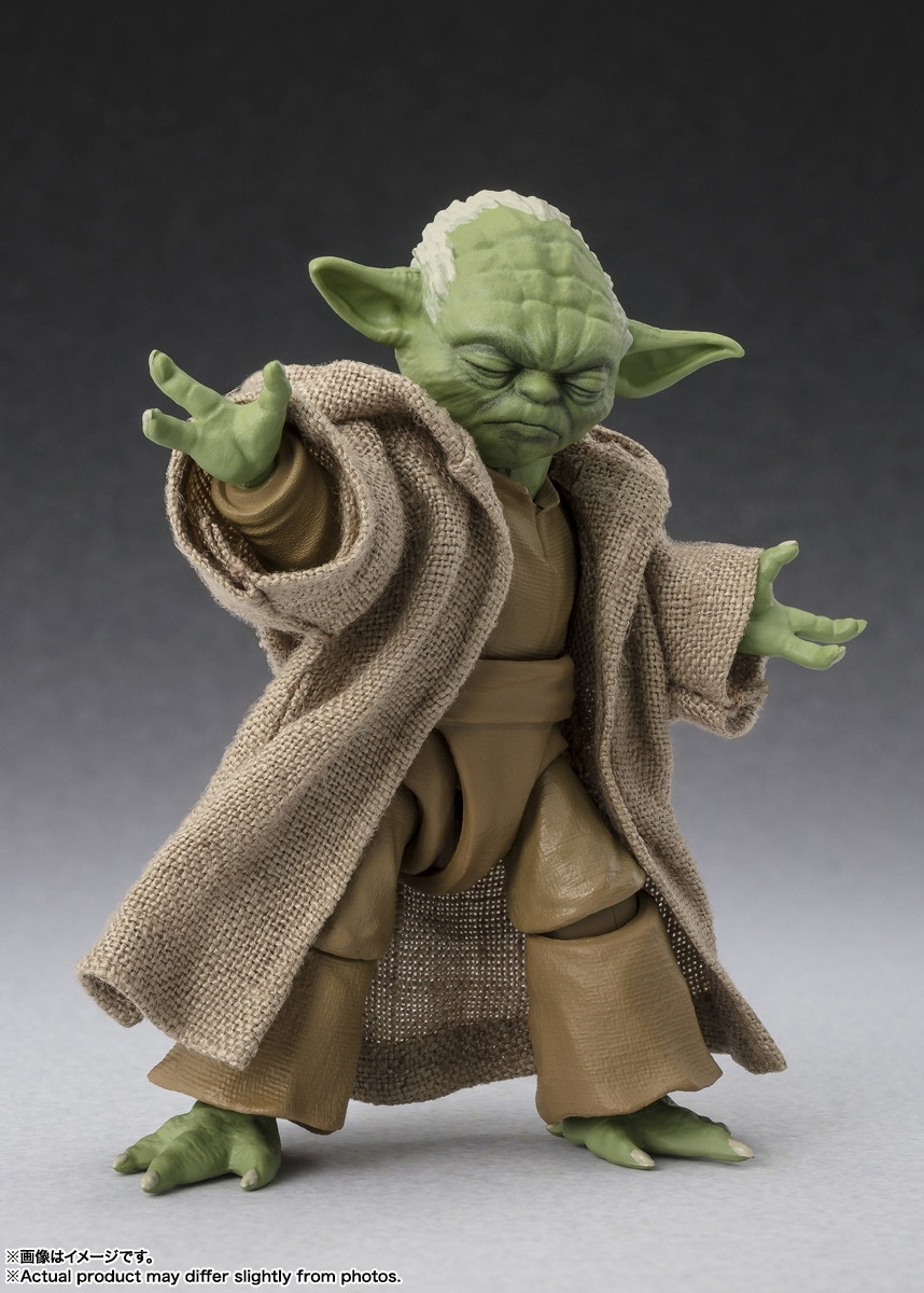 スター・ウォーズエピソード3／シスの復讐「S.H.Figuarts ヨーダ -Classic Ver.- （STAR WARS: Revenge of the Sith）」のフィギュア画像