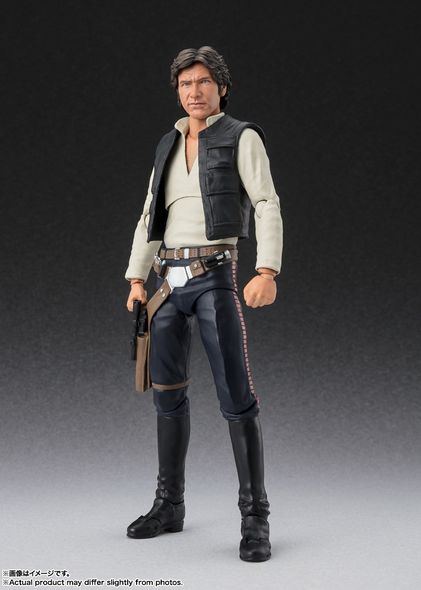 スター・ウォーズ エピソード4/新たなる希望「S.H.Figuarts ハン・ソロ -Classic Ver.- (STAR WARS: A New Hope)」のフィギュア画像