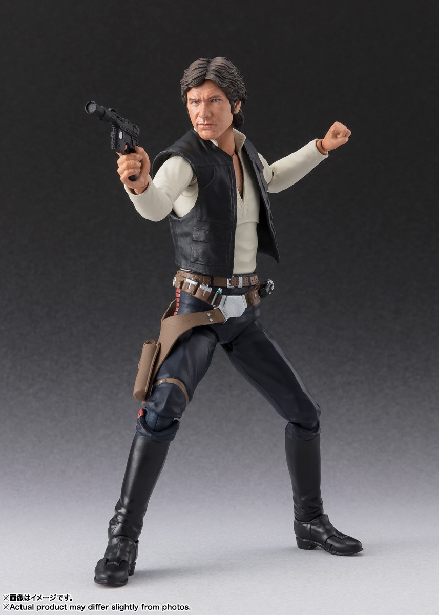 スター・ウォーズ エピソード4／新たなる希望「S.H.Figuarts ハン・ソロ -Classic Ver.- （STAR WARS: A New Hope）」のフィギュア画像