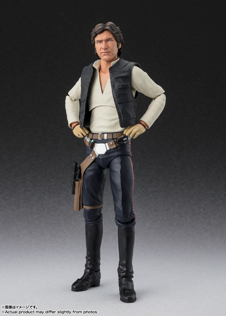 スター・ウォーズ エピソード4／新たなる希望「S.H.Figuarts ハン・ソロ -Classic Ver.- （STAR WARS: A New Hope）」のフィギュア画像