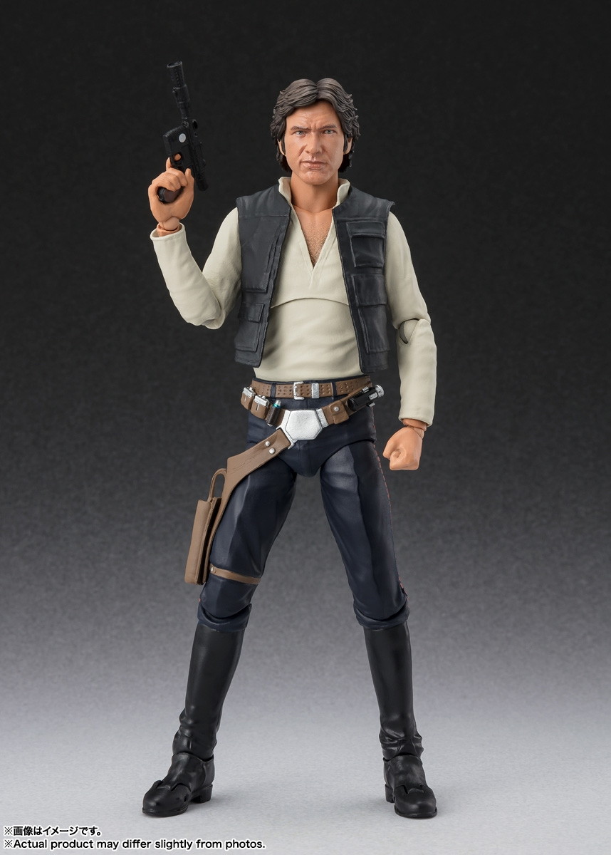 スター・ウォーズ エピソード4／新たなる希望「S.H.Figuarts ハン・ソロ -Classic Ver.- （STAR WARS: A New Hope）」のフィギュア画像