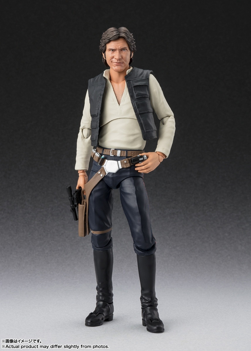 スター・ウォーズ エピソード4／新たなる希望「S.H.Figuarts ハン・ソロ -Classic Ver.- （STAR WARS: A New Hope）」のフィギュア画像