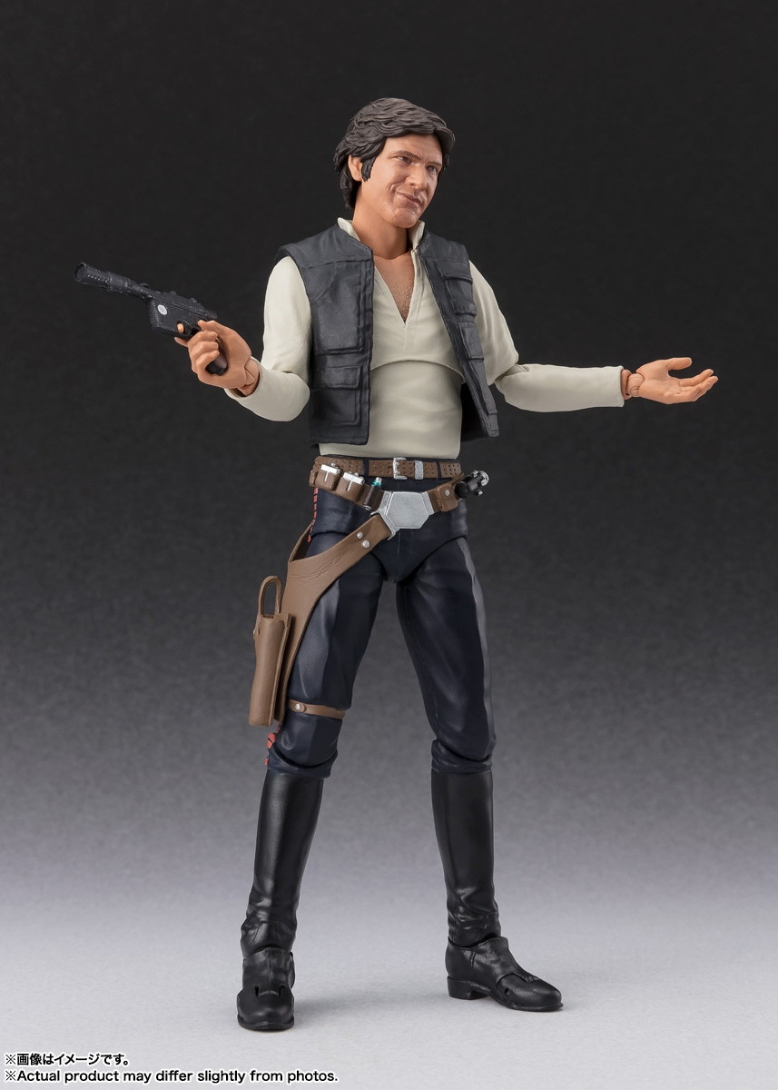 スター・ウォーズ エピソード4／新たなる希望「S.H.Figuarts ハン・ソロ -Classic Ver.- （STAR WARS: A New Hope）」のフィギュア画像